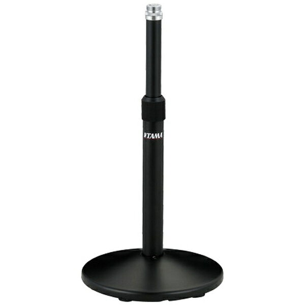 MS30BKは、テーブルやデスクなどの上に置いて使用するストレートタイプの卓上マイクスタンド。簡単に持ち運びや移動ができるので、リモート会議などのビジネス用途から、動画配信の際のナレーション用など様々な用途にご使用頂けます。マイクホルダー(別売り)を取り付ける先端ネジ径は3/8ですが、5/8に変換するアダプターが付属しています。ベース部には重量のある亜鉛製ダイキャスト、支柱部には非常に軽量なアルミパイプを使用しており、優れた安定性と耐久性を実現します。Round Base & Aluminum Pipeベース部には重量のある亜鉛製ダイキャスト、支柱部には非常に軽量なアルミパイプを採用。優れた安定性と持ち運びやすさを両立しました。アルミパイプをしっかりと固定支柱はベースの裏側からTボルトで固定する方法を採用。シンプルな構造にすることでセットアップや分解が簡単に行えるとともに、一般的な”パイプをベースにネジ込んで固定する方法”よりも優れた耐久性を発揮します。高さ調整支柱は中間部のグリップを操作することで、220mm-370mmの範囲で高さ調整が可能です。・高さ調整幅　　 220mm - 370mm・重量 1.1kg・マイクホルダー取付部先端 : 3/8・付属品 : 3/8→ 5/8変換アダプター・支柱 : 下部φ22mm / 上部φ16mm・ラウンドベース部 : 直径 150mm、重量 0.9kg (ラウンドベース部のみ) プター