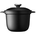 ル・クルーゼ ココット・エブリィ LECREUSET｜ル・クルーゼ ココット・エブリィ 18 マットブラック マットブラック 21110180000460