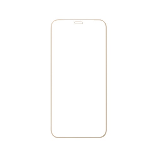 HAMEE｜ハミィ iPhone 12/12 Pro専用 iFace Round Edge Tempered Glass Screen Protector ラウンドエッジ強化ガラス 画面保護シート 41-890462 ベージュ