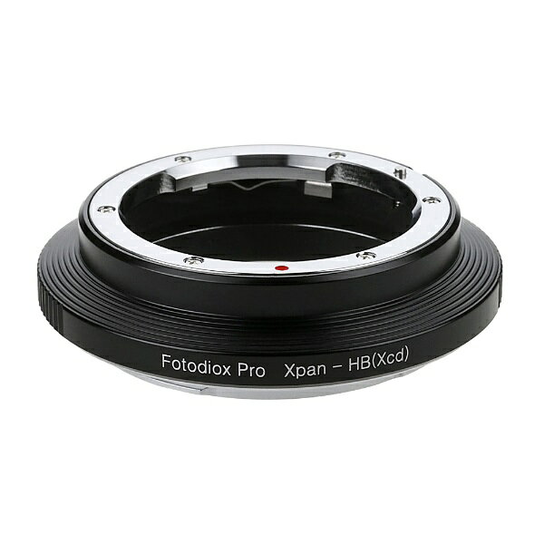 Fotodiox マウントアダプター Xpan-XCD （ハッセルブラッドXPAN/富士フイルムTXマウントレンズ → ハッセルブラッドXマウント変換） ■仕様 ・対応レンズマウント：ハッセルブラッドXPAN/富士フイルムTX ・対応カメラ：ハッセルブラッドX ・三脚座付き