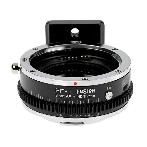 フォトディオックス｜Fotodiox 電子マウントアダプター EF-LT-FSN-NDT (キヤノンEFマウントレンズ → Lマウント(バヨネット)変換）可変式NDフィルター(ND4-256)内蔵