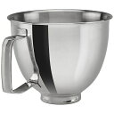 キッチンエイド｜KitchenAid 3.3Lハンドル付ステンレスボウル 3311専用 KSM35SSFP