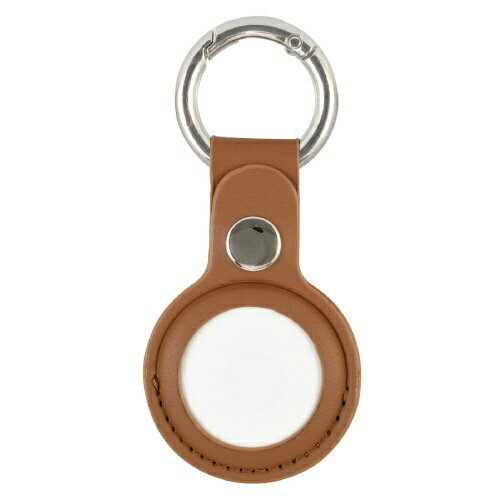 グルマンディーズ｜gourmandise AirTag レザーケース ブラウン