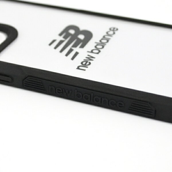 エムディーシー｜MDC iPhone 12 mini New Balance [サイドオーナメントケース/クリアロゴ/ブラック] md-74688-1