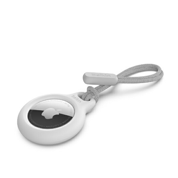 BELKIN�å٥륭�� AirTag�ѥ��ȥ�å��ݸ���� �ۥ磻�� F8W974BTWHT
