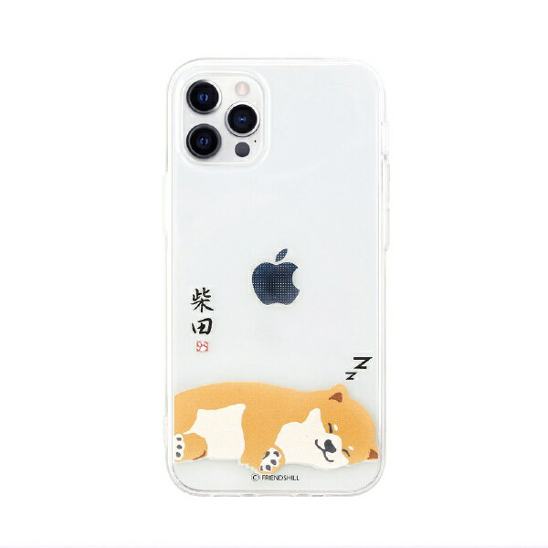 ROA｜ロア iPhone 12/12 Pro 6.1インチ対応 しばたさんクリアケース 昼寝