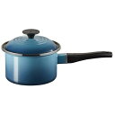 ル・クルーゼ 片手鍋・ソースパン LECREUSET｜ル・クルーゼ EOS ソースパン 16cm マリンブルー マリンブルー 56001165360000