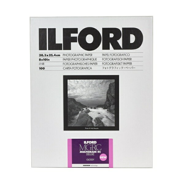 ILFORD｜イルフォード MULTIGRADE RC DELUXE GLOSSY(光沢) 8x10インチ 100枚入 [六切 /100枚 /光沢]