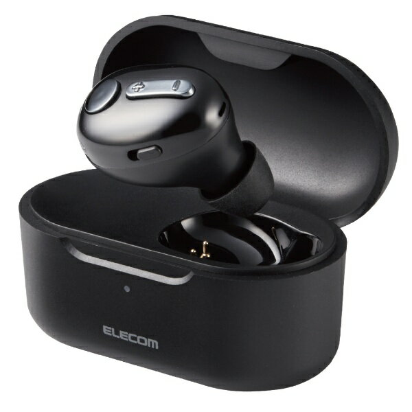 エレコム｜ELECOM ヘッドセット ブラック LBT-HSC32MPBK ワイヤレス（Bluetooth） /片耳 /イヤホンタイプ