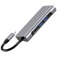 YouZipperå桼åѡ USB-C ᥹ ɥåx2 / HDMI / LAN / USB-Ax2 / USB-C USB PDб 100W ɥå󥰥ơ HDX-C7 [USB Power Deliveryб]