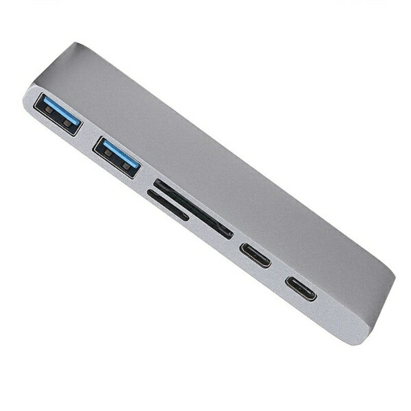 YouZipper｜ユージッパー MacBook Pro / Air用［USB-Cx2 オス→メス カードスロットx2 / HDMI / USB-Ax2 / USB-Cx2］ USB PD対応 87W ドッキングステーション HDX-C7M USB Power Delivery対応