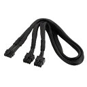 SilverStone|シルバーストーン モジュラー電源用 電源ケーブル SilverStone PCIE 互換 ブラック SST-PP12-EPS