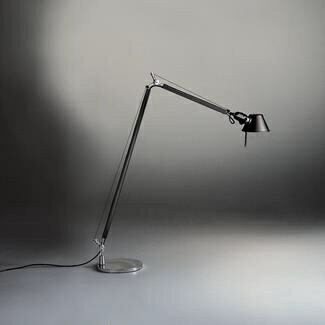 アルテミデ｜Artemide TOLOMEO READING FLOOR BLACK アルテミデ [電球 /電球色]