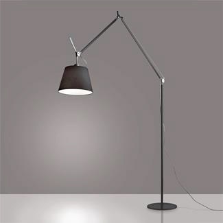 アルテミデ｜Artemide TOLOMEO MEGA FLOOR BLACK SATIN アルテミデ