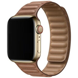 アイキューラボ｜iQ Labo AppleWatch 40mm/38mm用 マグネットホールドバンド ブラウン IQAWLMG40BR