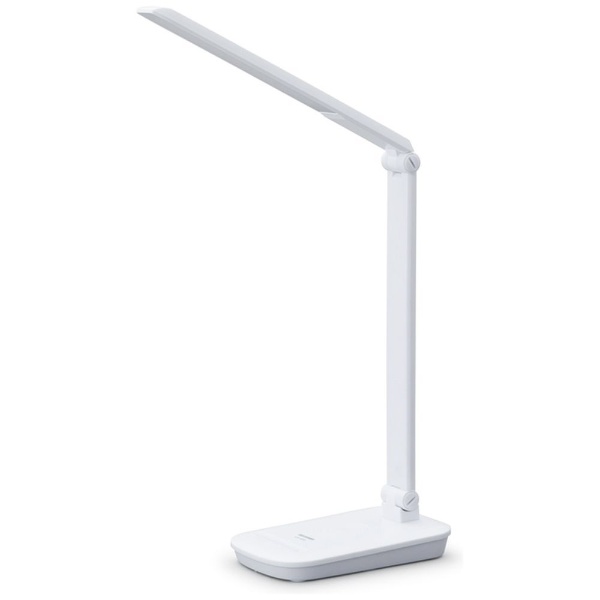 IRIS OHYAMA｜アイリスオーヤマ LEDデスクライトQi充電シリーズ 平置きタイプ 調光 ホワイト LDL-QFD-W [LED /昼白色]