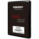 KINGMAX｜キングマックス KM240GSMQ32 内蔵SSD SATA接続 SSD SMQシリーズ(バルク品) [240GB /2.5インチ]【バルク品】 その1