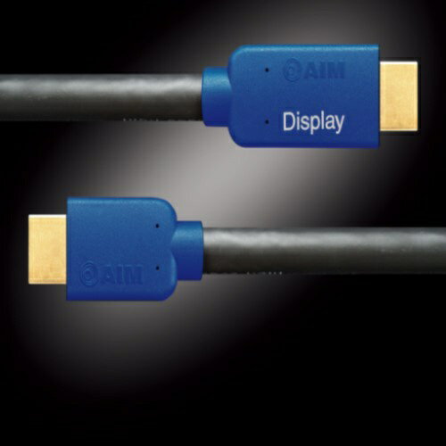 エイム電子｜AIM HDMIケーブル AIM ブラック IM4K-12 [12m /HDMI⇔HDMI /イーサネット対応]