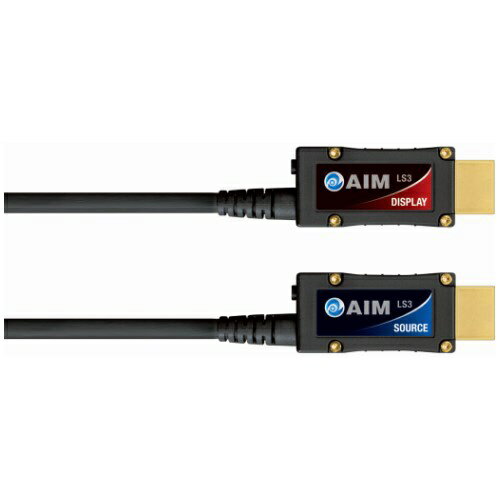 エイム電子｜AIM HDMIケーブル AIM ブラック LS3-10 [10m /HDMI⇔HDMI]