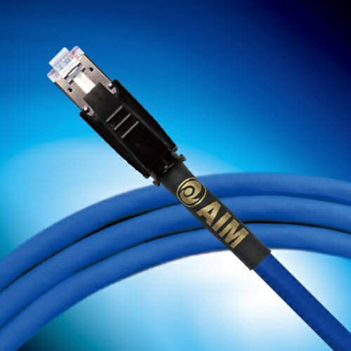 【エントリーで最大2万ポイント当たる｜1/20まで】 エイム電子 オーディオLANケーブル AIM ブルー NA2-020 [2.0m]