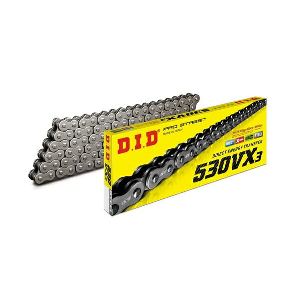 乐天商城 - 大同工業｜DAIDO KOGYO バイク用チェーン　サイズ：140L STEEL 530VX3-140ZBSTEEL