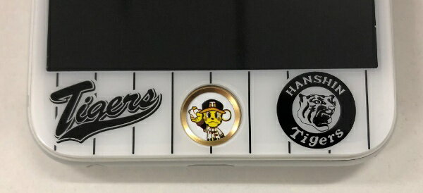 楽天ビック（ビックカメラ×楽天）のJptec｜JPテック タイガースホームボタンシール トラッキー JPT0765｜アングル2