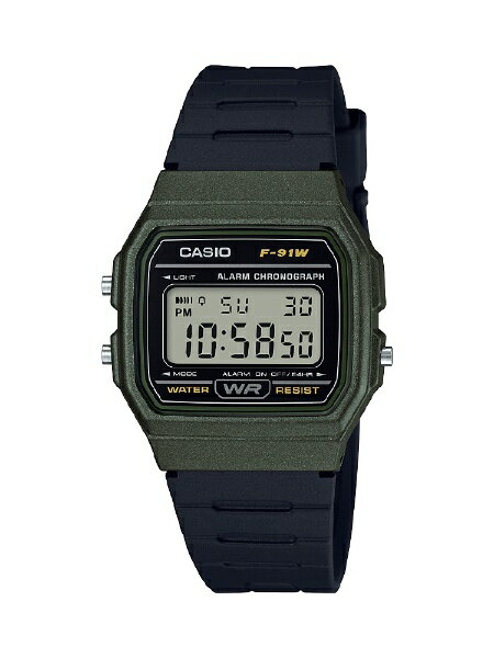 カシオ｜CASIO スタンダードウォッチ 「カシオ コレクション」 F-91WM-3AJH【国内正規品】