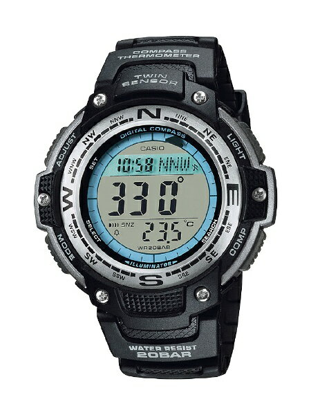 カシオ｜CASIO スポーツギア（SPORTS GEAR） 「方位・温度計測」 SGW-100J-1JH【国内正規品】