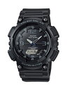 カシオ｜CASIO 【ソーラー時計】スタンダードウォッチ 「カシオ コレクション」 ブラック AQ-S810W-1A2JH【国内正規品】