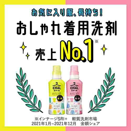 花王｜Kao 【ケース販売】 エマール アロマティックブーケの香り 詰替用 400ml×24個 アロマティックブーケ