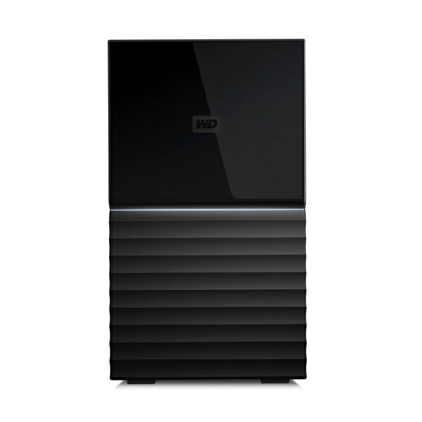 【エントリーで最大全額ポイント還元｜4/5まで】 WESTERN DIGITAL｜ウェスタン デジタル WDBFBE0160JBK-JEEX 外付けHDD USB-C＋USB-A接続 My Book Duo 2021EX(Mac/Windows11対応) ブラック [16TB /据え置き型]