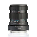 ボケを備えたオールラウンダーゼロから再設計され、新しく生まれ変わったTrioplan50mm F2.8。Trioplan100mm F2.8をベースにした新しい機械設計により、コンパクトで幅広い用途に対応し、光学設計を最適化することにより、絞り開放でも高い光学性能を発揮します。もちろんTrioplan50mm F2.8は有名なシャボン玉ボケも描き、短い距離では画像のボケ味に軽い渦巻きが作成されます。現在のすべてのMeyerレンズと同様にTrioplan50mm F2.8もフルフォーマット用に設計されています。新しい装いの歴史的モデル高品質の素材と最新の製造技術を使用して、Trioplan50mmの100年以上の歴史は現代の型におさめられました。もちろん、Trioplan50mmの特性が考慮され、生かされそれに応じて実装されました。Trioplan50mm F2.8は、それぞれのユーザーに個別の作品をもたらすとともに、50mmの焦点距離の多様な可能性を提供します。Trioplanのユニークなスタイル逆光の状況で最も強く作成される有名なシャボン玉ボケに加えて、Trioplan50mm F2.8は近距離で軽い渦を描きます。汎用性の高い焦点距離50mm、いわゆる「標準レンズ」によるTrioplanボケは、ストリートボルタ—ジュ、ポートレート、自然写真など多くの撮影に適しています。50mmの焦点距離は自然に見える視野角のため、一部の写真に何か欠けているように感じます。それこそが、素晴らしいボケ味のあるTrioplanが貢献できることです。＊ご注意：ライカマウント用には距離計連動の金具がついていないため、レンジファインダーの距離計と連動しません。ライブビューでピントを確認する必要があります。このため、ライブビューが必要になります。