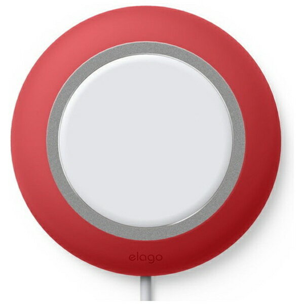 ELAGO|エラゴ elago CHARGING PAD for MagSafe Charger レッド EL_MSCCSSCPD_RD