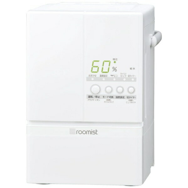 三菱重工｜MITSUBISHI HEAVY INDUSTRIES スチームファン蒸発式加湿器 roomist ピュアホワイト SHE60VD-W 