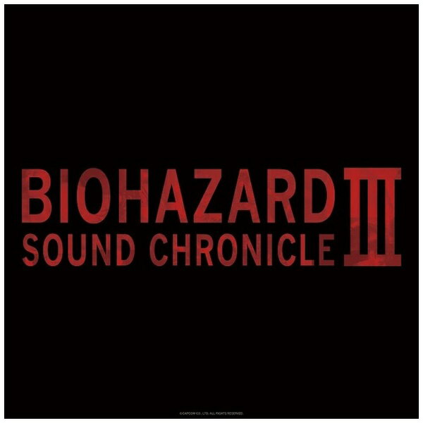 ソニーミュージックマーケティング｜Sony Music Marketing （ゲーム・ミュージック）/ BIOHAZARD SOUND CHRONICLE III【CD】 【代金引換配送不可】
