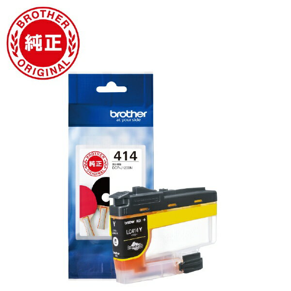 brother｜ブラザー LC414Y 純正プリンターインク イエロー