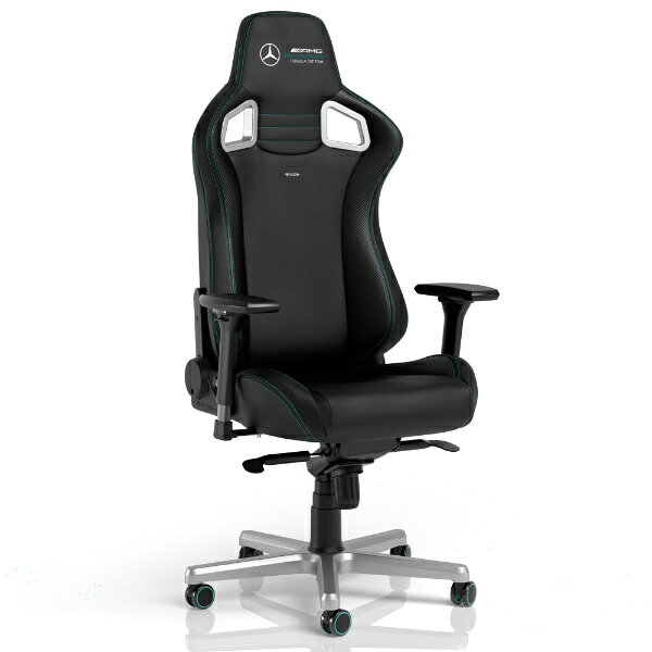 noblechairs�åΡ��֥���������� �����ߥ󥰥����� EPIC - Mercedes-AMG Petronas Formula One Team - 2021 Edition �ޥåȥ֥�å� NBL-EPC-PU-MPF-SGL
