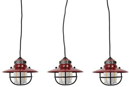 ベアボーンズ|Barebones エジソンストリングライトLED(レッド)20230007