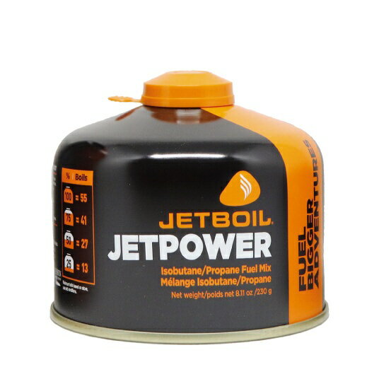 JETBOIL｜ジェットボイル JETPOWER 230g ジェットパワー 230g φ11cm 高さ10cm 1824379