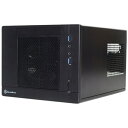 PCケース キューブ型ITX SilverStone SST-SG05BB-LITE■CPU冷却用の十分なスペース（高さ82mm）■マザーボード後部コンポーネント用に高くされたスペーサー■ミニケースで先例のない正圧冷却用120mmファン■2.5および3.5ハードディスクドライブをサポート■Mini-DTX / Mini-ITXマザーボードおよびSFX PSU互換■標準長拡張カードをサポート（10インチ）