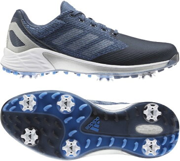 アディダス adidas 26.0cm メンズ ゴルフシューズ ゼッドジー21モーション 2E相当(クルーネイビー×ホワイト×フォーカスブルー) LGG16