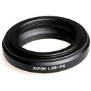 KIPON｜キポン マウントアダプター　レンズ側：ライカL39　ボディ側：フジX KIPON L39-FX