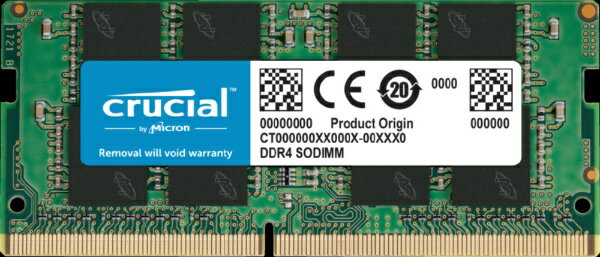 【エントリーで2倍pt(5/20まで)】 CRUCIAL｜クルーシャル 増設メモリ CT16G4SFRA32A SO-DIMM DDR4 /16GB /1枚