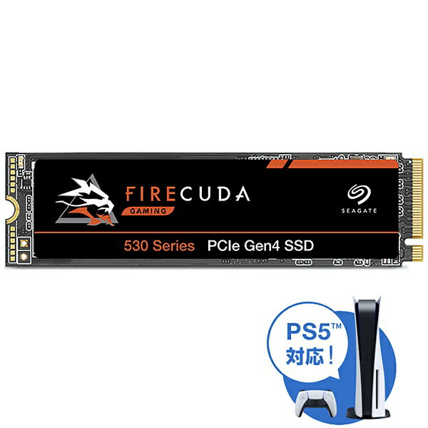 SEAGATEå ZP1000GM3A013 ¢SSD PCI-Express³ FireCuda 530(PS5б) [1TB /M.2]