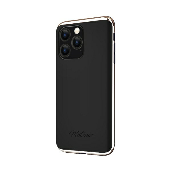 UI｜ユーアイ iPhone 13 Pro 対応 6.1inch 3眼 INO-LINE INFINITY GOLD motomo ブラック INOINF13P61BK