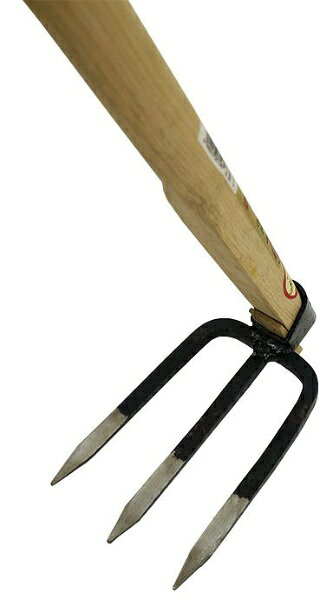 楽天ビック(ビックカメラ×楽天)の浅香工業｜Asaka Industrial 豊穣紀州三又鍬細剣鋼付1050柄付#77566｜アングル2