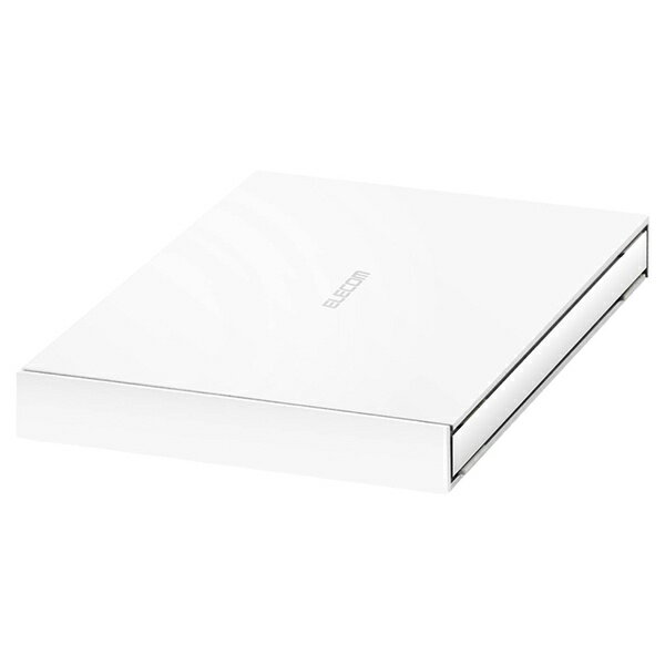 ELECOM｜エレコム ESD-EJ0120GWHR 外付けSSD USB-A接続 PS5/PS4、録画対応(Chrome/iPadOS/iOS/Mac/Windows11対応) ホワイト [120GB /ポータブル型]のサムネイル