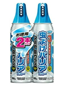 フマキラー｜FUMAKILLA 虫よけバリアスプレー網戸窓450ml 2P