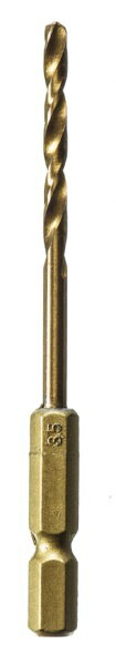 高芝ギムネ製作所｜TAKASHIBA GIMUNE FIRST 2306-3.5 チタン六角鉄鋼ドリル 3.5mm