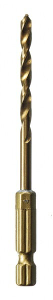 高芝ギムネ製作所｜TAKASHIBA GIMUNE FIRST 2306-4.0 チタン六角鉄鋼ドリル 4.0mm